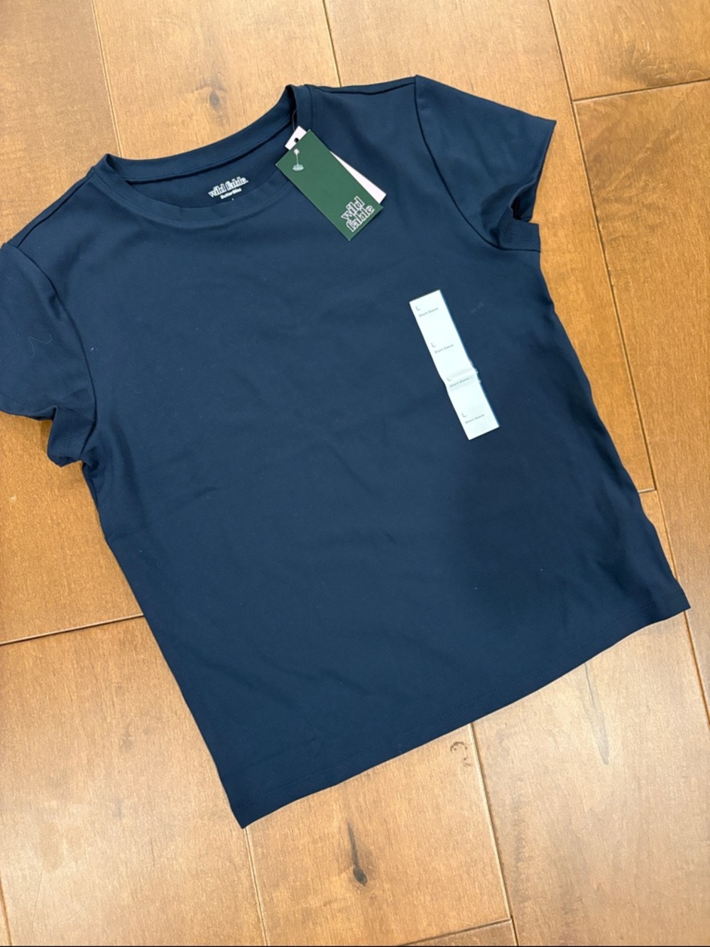 wild fable Navy Short Sleeve Crew Tee